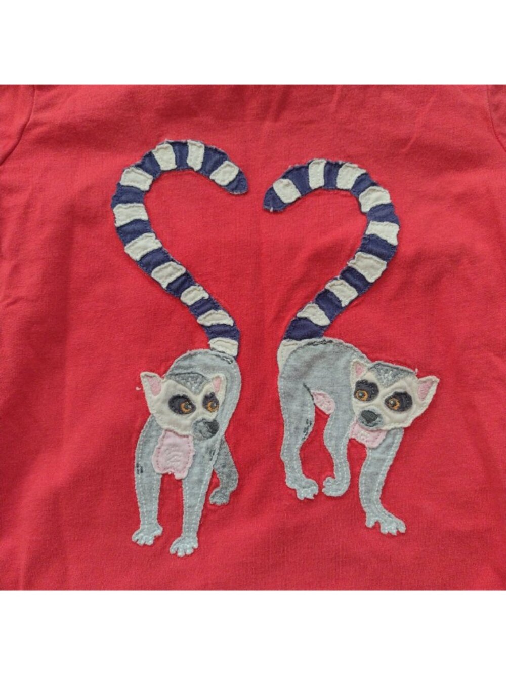 Mini Boden Next Boys Long Sleeve Tops 3-4 Lot of 2 Lemur Farm Tractor Tees - Picture 3 of 8